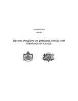 Referāts 'Dāvanu sniegšana un ģērbšanās lietišķā vidē Nīderlandē un Latvijā', 1.