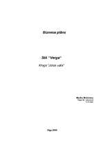 Biznesa plāns 'SIA “Verga“ biznesa plāns', 1.