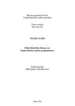Referāts 'Nodarbinātības līmeņa un bezdarbnieku skaita prognozēšana', 1.