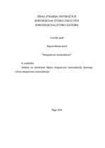 Konspekts 'Ķermeņa valoda starppersonu komunikācijā', 1.