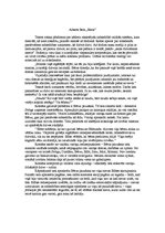 Eseja 'Alberts Bels "Būris"', 1.