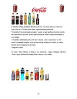Referāts 'Uzņēmums "Coca - Cola"', 7.