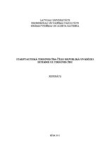 Referāts 'Starptautiskā tirdzniecība Čīles Republikā un krīzes ietekme uz tirdzniecību', 1.