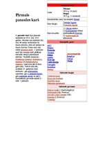 Konspekts 'Pirmais pasaules karš', 1.