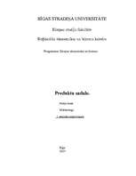 Konspekts 'Produktu sadale', 1.