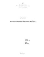 Paraugs 'Daudzlaidumu locīklu sijas aprēķins', 1.