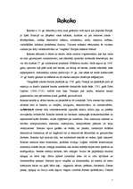 Konspekts 'Rokoko', 1.