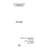 Prakses atskaite 'Prakses atskaite SIA "Tonus Elast"', 1.