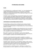 Eseja 'Cilvēktiesības demokrātijā', 1.