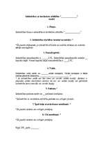 Paraugs 'SIA statūti', 1.