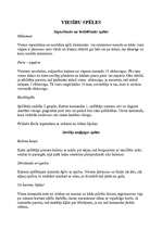 Konspekts 'Viesību spēles', 1.