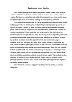 Eseja 'Pasaka par mazo planētu', 1.