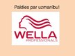 Prezentācija 'Uzņēmuma "Wella" produkcija', 10.