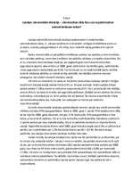 Eseja 'Latvijas ekonomiskā situācija - ekonomikas cikla fāze vai nepārdomātas saimnieko', 1.