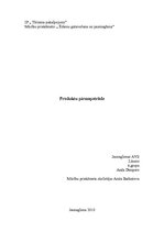 Konspekts 'Produktu pirmapstrāde', 1.