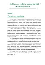 Diplomdarbs 'Vadīšana un vadītājs uzņēmējdarbībā un sociālajā darbā', 2.