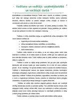 Diplomdarbs 'Vadīšana un vadītājs uzņēmējdarbībā un sociālajā darbā', 8.