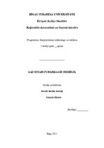 Konspekts 'Galvenais publiskajās tiesībās', 1.