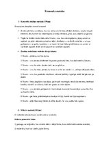 Konspekts 'Komenska metodes', 1.