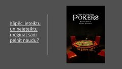 Prezentācija 'Azartspēles - pokers', 5.