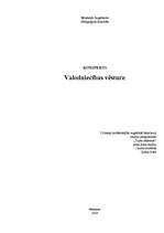 Konspekts 'Valodniecības vēsture', 1.