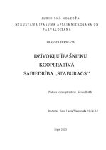 Prakses atskaite 'Pārvaldnieka prakses atskaite', 1.