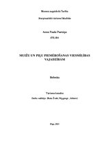 Referāts 'Muižu un piļu piemērošanas viesmīlības vajadzībām', 1.