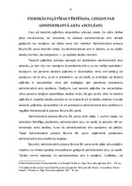 Referāts 'Tiesiskās paļāvības princips administratīvajās tiesībās', 6.