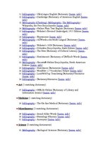 Paraugs 'Online Available Bibliography Definitions', 9.