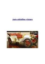 Eseja 'Auto attīstības vēsture', 1.