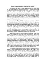 Eseja 'Otrā pasaules kara sekas Latvijas vēsturē', 1.