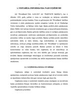 Prakses atskaite 'Prakse AS "PrivatBank"', 5.