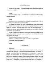 Paraugs 'Sociometrija', 1.