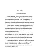 Konspekts 'Kas ir estētika', 1.