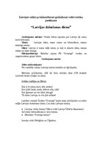 Konspekts 'Svētki Latvijai', 1.