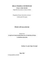 Konspekts 'Ētiskie stili komunikācijā', 1.