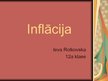 Prezentācija 'Inflācija', 1.