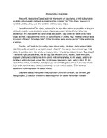 Eseja 'Aleksandra Čaka dzeja', 1.