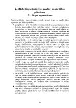 Referāts 'Uzņēmuma mārketinga vides un stratēģijas analīze un darbības plānošana', 24.