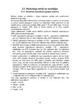 Referāts 'Uzņēmuma mārketinga vides un stratēģijas analīze un darbības plānošana', 28.
