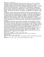 Eseja 'Ephedrine: Is it Worth it?', 1.