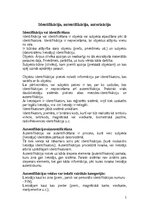 Konspekts 'E-veselībā mājas darbs identifikācija', 1.