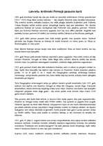 Konspekts 'Latviešu strēlnieki Pirmajā pasaules karā', 1.