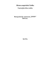 Konspekts 'Reorganizācija uzņēmumā "X"', 1.