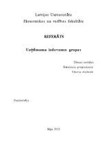 Referāts 'Uzņēmuma izdevumu grupas', 1.