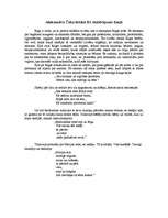 Eseja 'Aleksandra Čaka liriskā "Es" skaidrojums dzejā', 1.