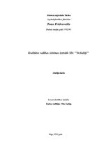 Referāts 'Kvalitātes vadības sistēmas izstrāde SIA "Veckalēji"', 1.