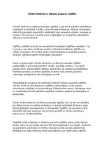 Eseja 'Cilvēka ietekme uz nākamo paaudžu izglītību', 1.