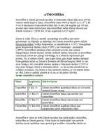 Referāts 'Atmosfēra', 1.