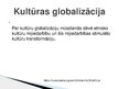 Prezentācija 'Kultūras globalizācija', 3.